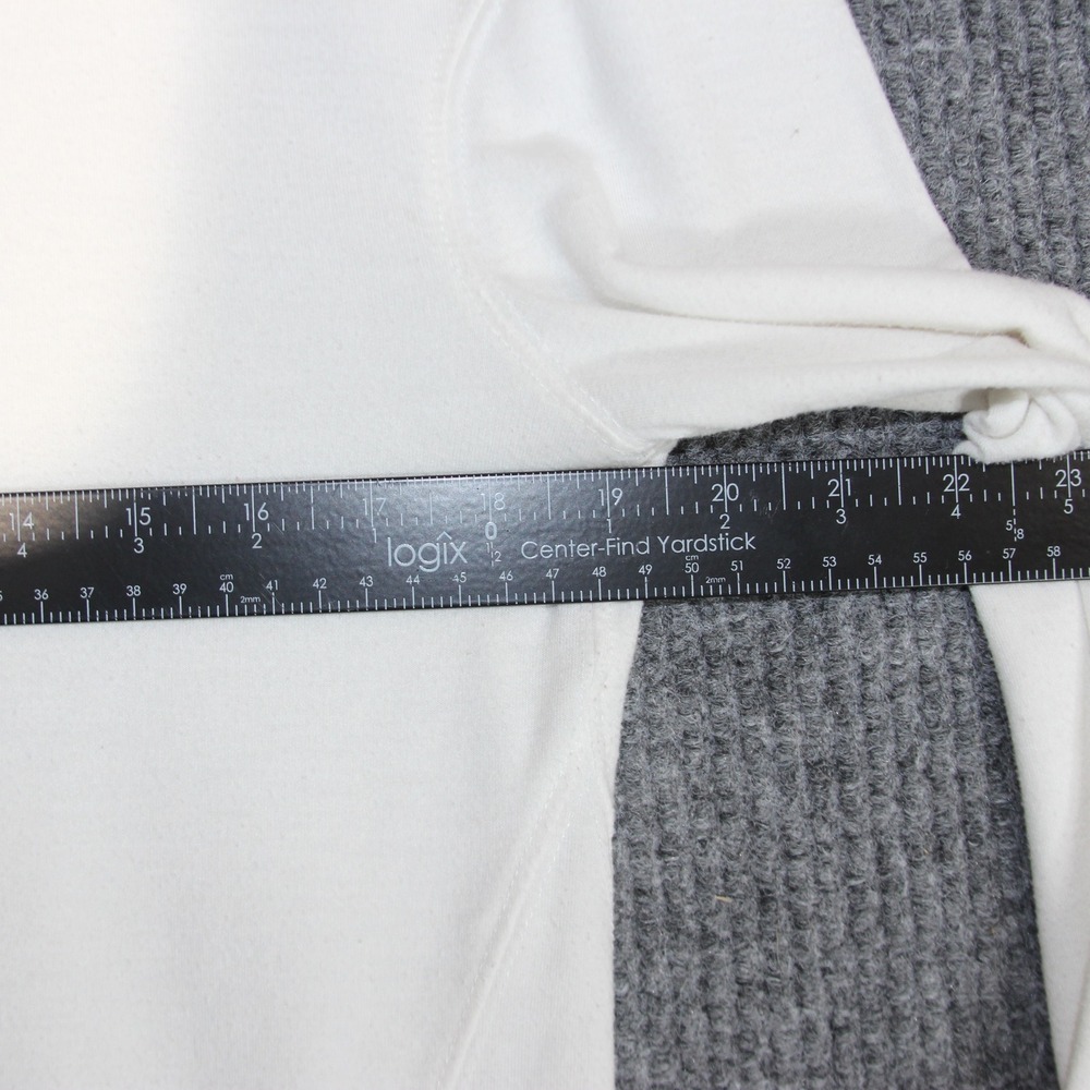 Juicy Couture Womens Small White Long Sleeve Cut Out Neck Pullover Top - Picture 6 of 7